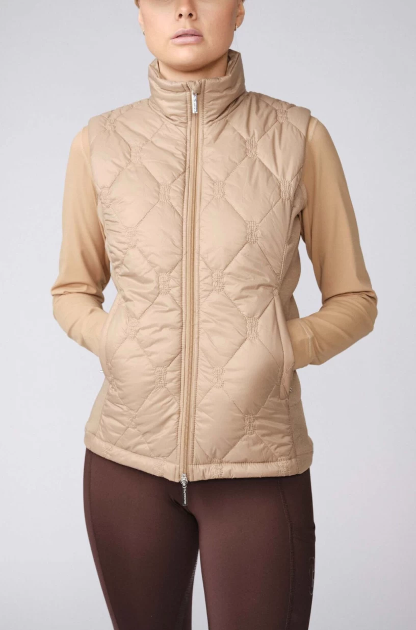 PS Of Sweden Magnolia Vest Camel - Image 2
