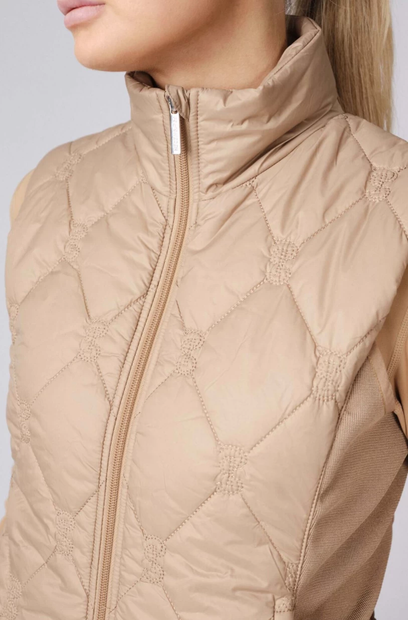 PS Of Sweden Magnolia Vest Camel - Image 3