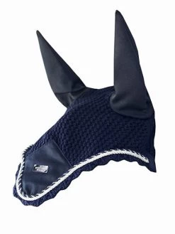 Equestrian Stockholm Ear Bonnet Midnight Blue