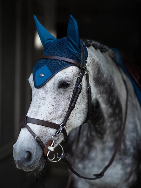 Equestrian Stockholm Ear Bonnet Monaco Blue No Boundaries - Image 2