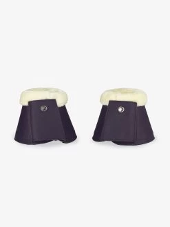 PS Of Sweden Fleece Bell Boots Plum