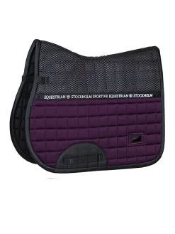 Equestrian Stockholm Jump Saddle Pad Sportive Black Raven